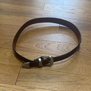 Orvis Brown Leather Belt